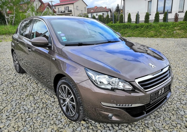 Peugeot 308 cena 34900 przebieg: 100000, rok produkcji 2016 z Tuchów małe 742